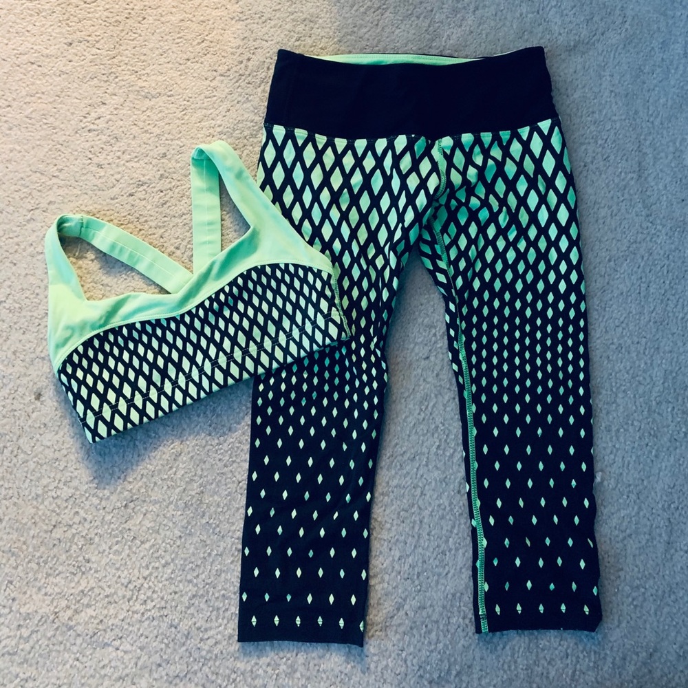 Lorna Jane bra and legging set